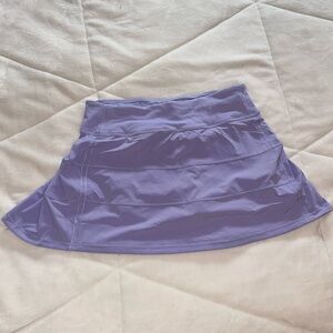 Lavender Pace Rival Mid-Rise Skirt